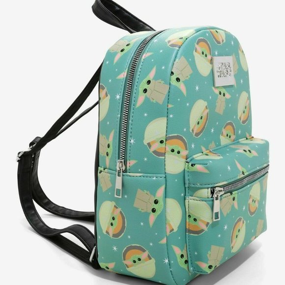 Bioworld Bags Star Wars Baby Yoda Mini Backpack The Child Grogu